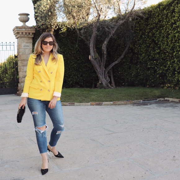 madewell high rise slim crop boyjean